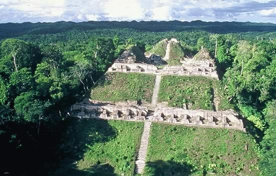 Caracol Mayan ruins in Belize's Cayo District
