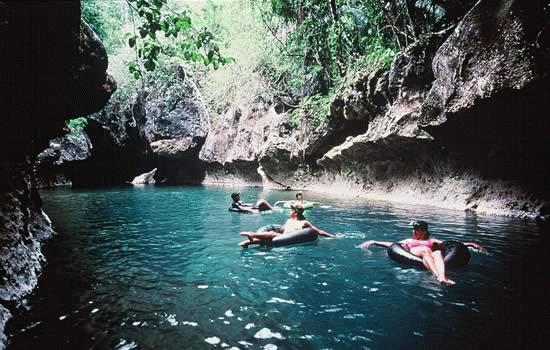 Amazing cave inner-tubing at Jaguar Paw