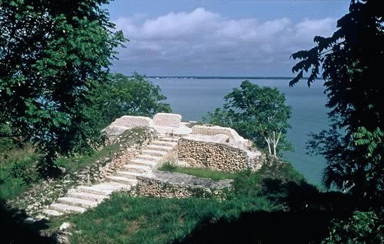 Cerros Maya ruins in the Corozal District