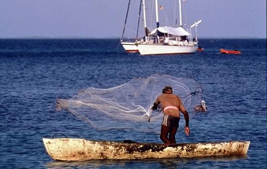 Fisherman at South Water Key