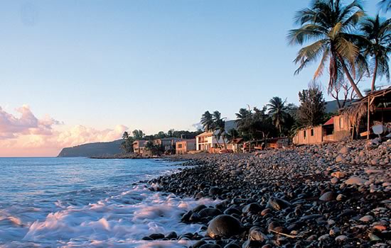 Pointe Noire's beach in Basse-Terre