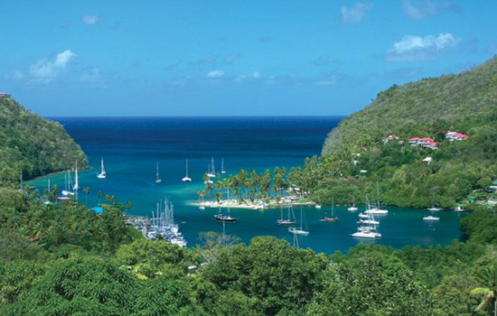 Marigot bay, Saint Lucia