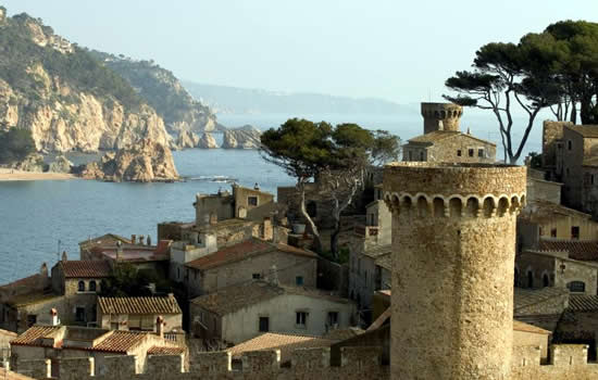 Tossa de Mar on the Costa Brava