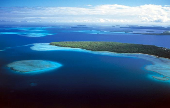 Tonga Aerial View