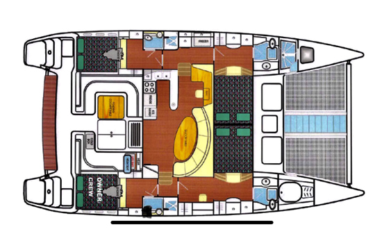 Layout of the St Francis 50