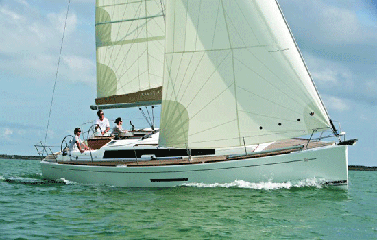 French Riviera Yacht Charter: Dufour 380 Monohull From $1,434/week 3 cabins/1 head sleeps 6/8