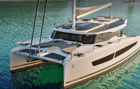 The lovely New 41 Catamaran