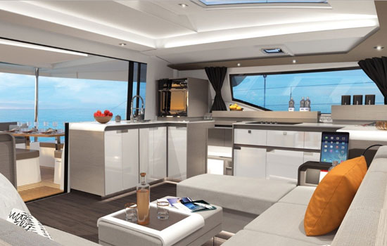 Spacious interior of the New 41