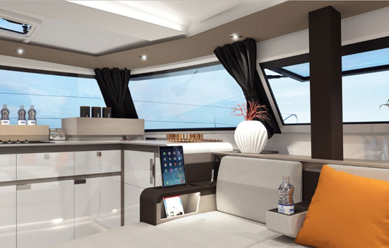 Large windows for a panoramic view