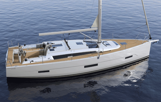 Greece Yacht Charter: Dufour 430 Monohull From $2,668/week 4 cabin/2 head sleeps 8