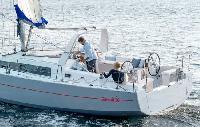 Greece Yacht Charter: Jeanneau 38.2 Monohull From $2,699/week 3 cabins/1 head sleeps 6/8 Dock Side