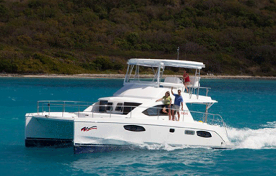 The Leopard 394 PC  is an ideal cruising yacht
