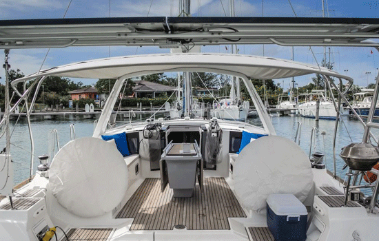 Exterior of the Beneteau 45.3
