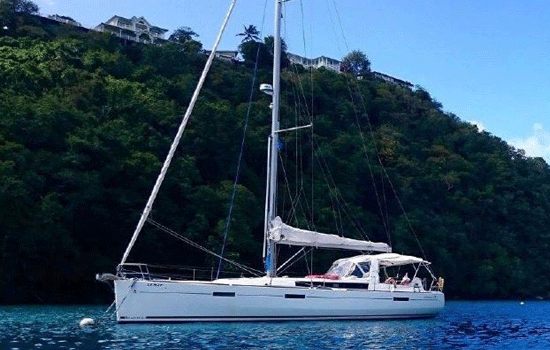 The beautiful Beneteau 45