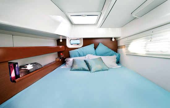 Spacious and comfortable cabin