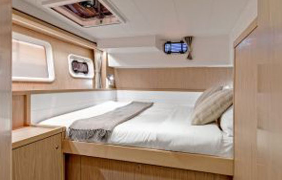 Comfortable and spacious cabins