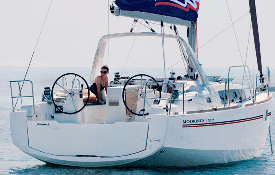 The beautiful Beneteau 35.2