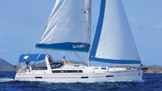 The lovely Beneteau 454 delivers remarkable performance on the water