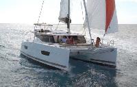Italy Yacht Charter: Lucia 40 Catamaran From $6,760/week 3 cabins/2 head sleeps 8 Air Conditioning,