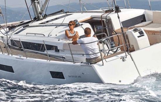 Italy Riviera Yacht Charter: Sun Odyssey 490 Monohull From $3,126/week 5 cabins/3 heads sleeps 11