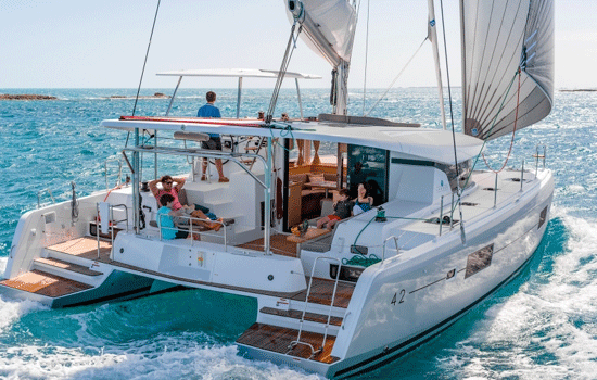 Key West Boat Rental: Lagoon 42 From $7,600/week 3 cabin/3 head sleeps 6/9 Air Conditioning,