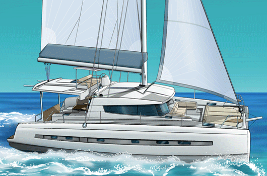 The beautiful Bali 4.5 by Catana