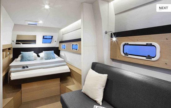 Bali 4.5 has 4 cabins