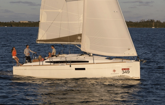 The beautiful Sun Odyssey 349