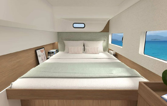 The Bali Catsmart features 4 double cabins