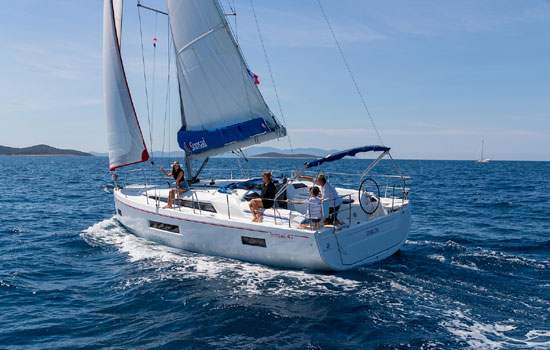 The beautiful Beneteau 42