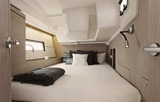 Aft Cabin of the Beneteau 46