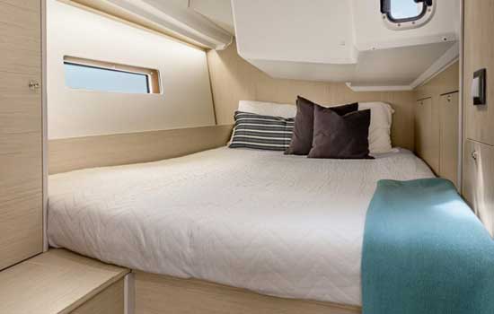The Beneteau Oceanis 40.1 features 4 cabins and 2 heads