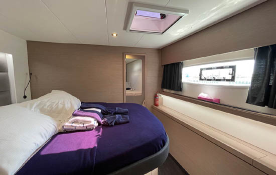 Spacious and comfortable cabins