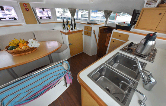 Salon and Galley