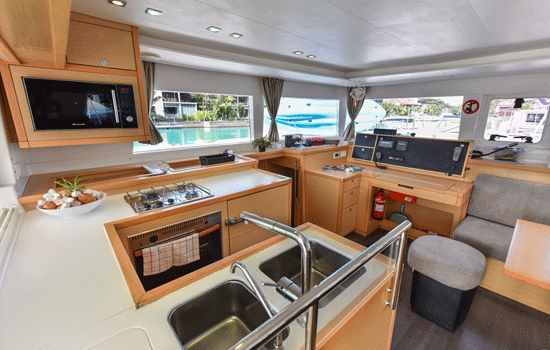 Galley of the Lagoon 450