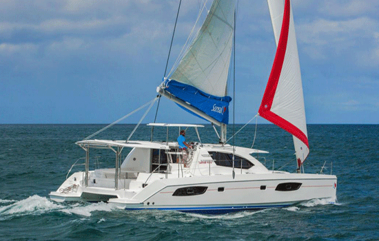 Seychelles Yacht Charter: Leopard 444 Catamaran From $7,350 /week 4 cabin/4 head sleeps 8/10 Air
