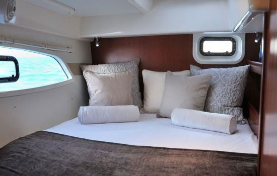 Comfortable and spacious cabins