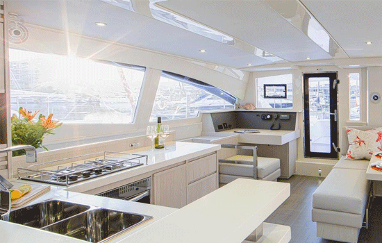 Galley of the Leopard 4800