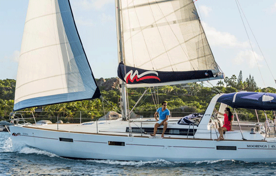 The beautiful Beneteau 45.3