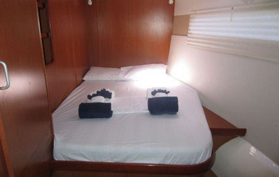 Spacious and comfortable cabins