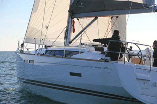 Tahiti Yacht Charter: Sun Odyssey 439 Monohull From $5,578/week 3 cabins/2 heads sleeps 8/10