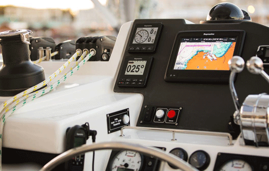 Electronic navigation aids are as standard