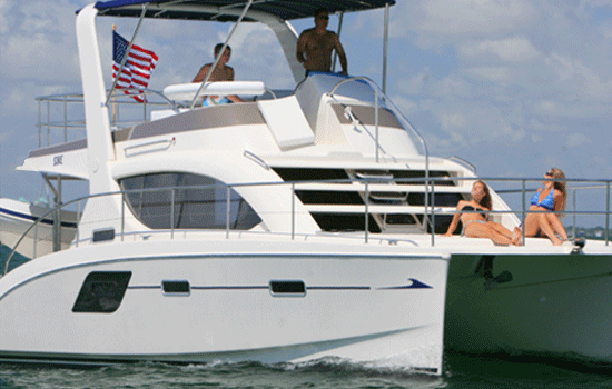 U.S. Virgin Islands Yacht Charter: Aquila 36 Power Catamaran From $5,424/week 2 cabin/2 head sleeps