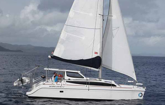 Sailing the Gemini Legacy 35