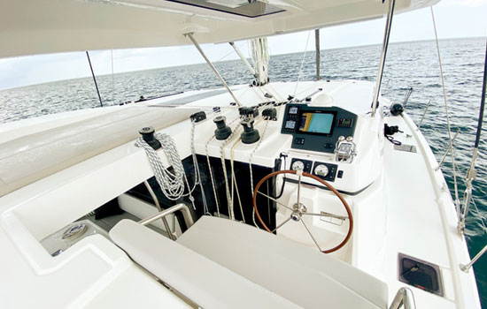 Helm Station of the Leopard 45