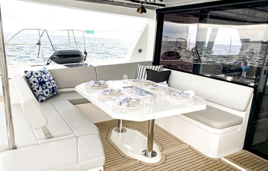 Ample Cockpit of the Leopard 45